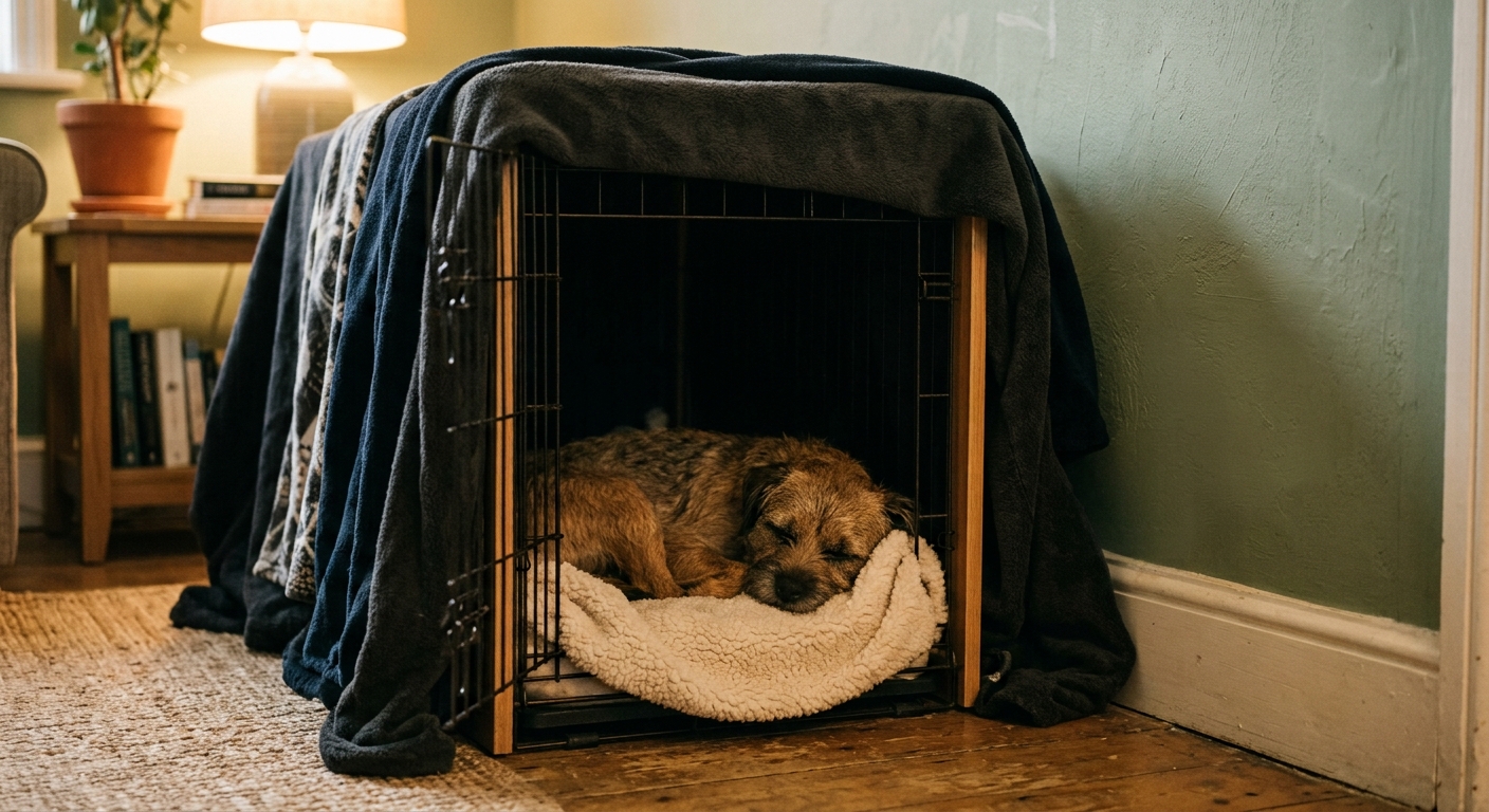A pet relaxed inside a cosy safe den | Weldricks Pharmacy